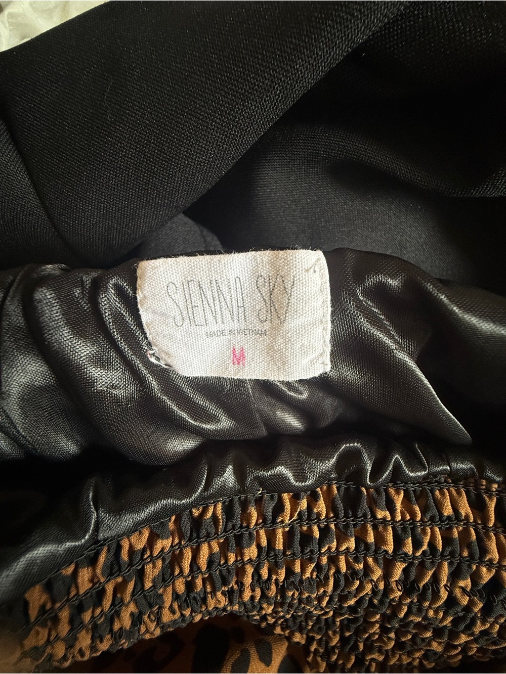 Sienna Sky Leopard Print wide leg pants - Picture 4 of 4